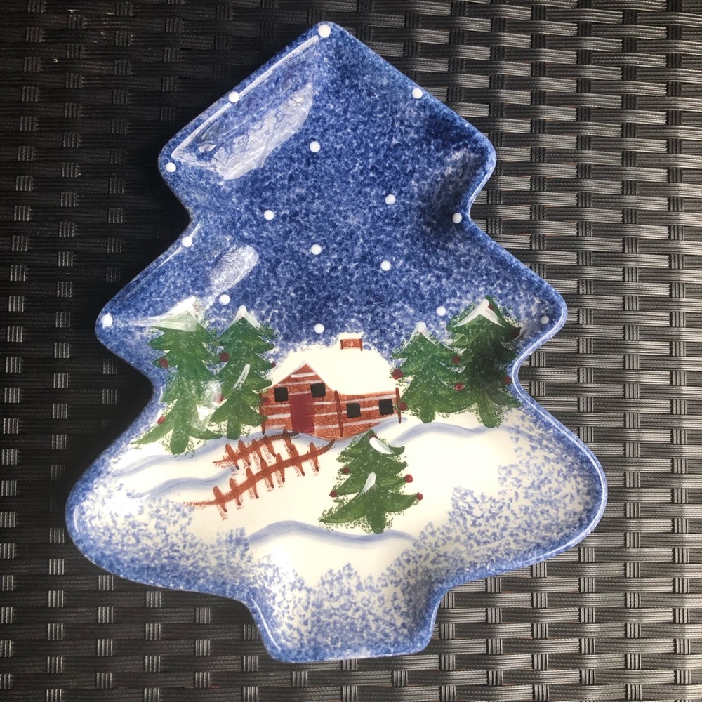 Christmas Serving plate(cookies tray)
